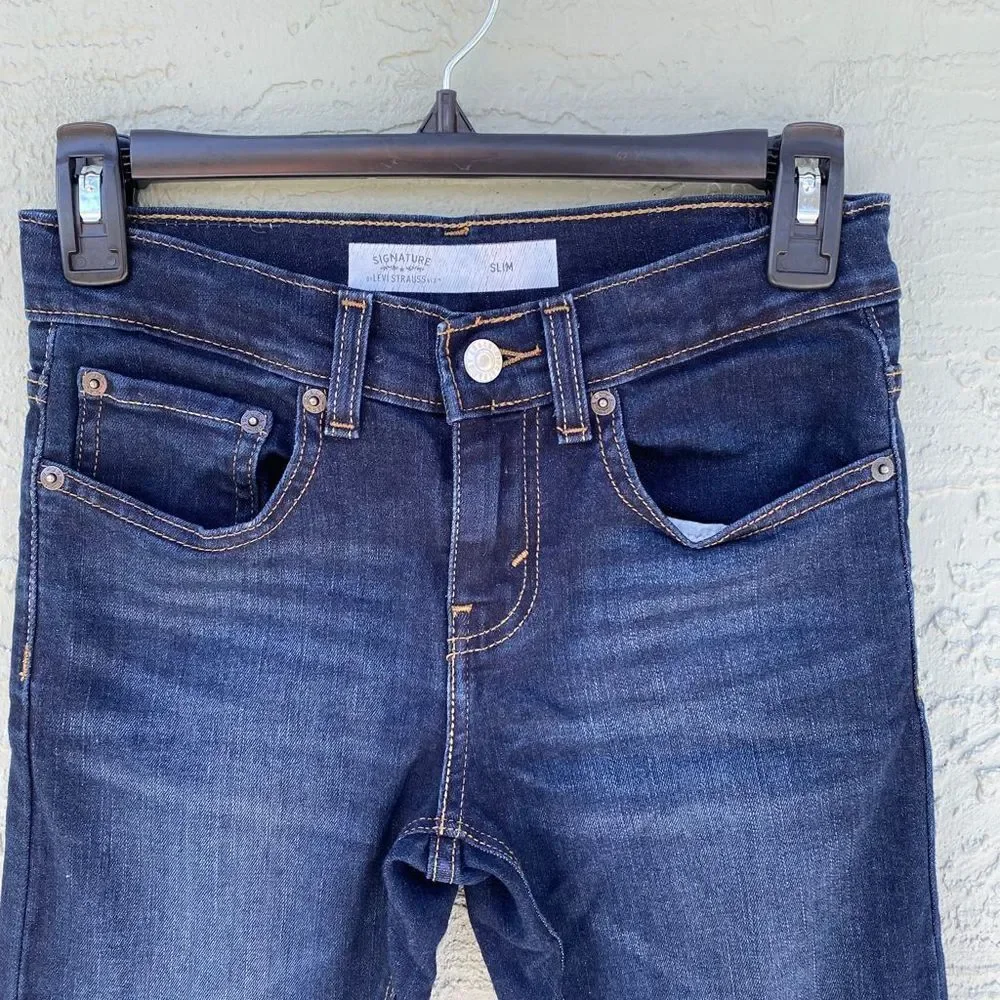 Signature Levi Strauss & Co Slim Sz 10 Boys Jeans